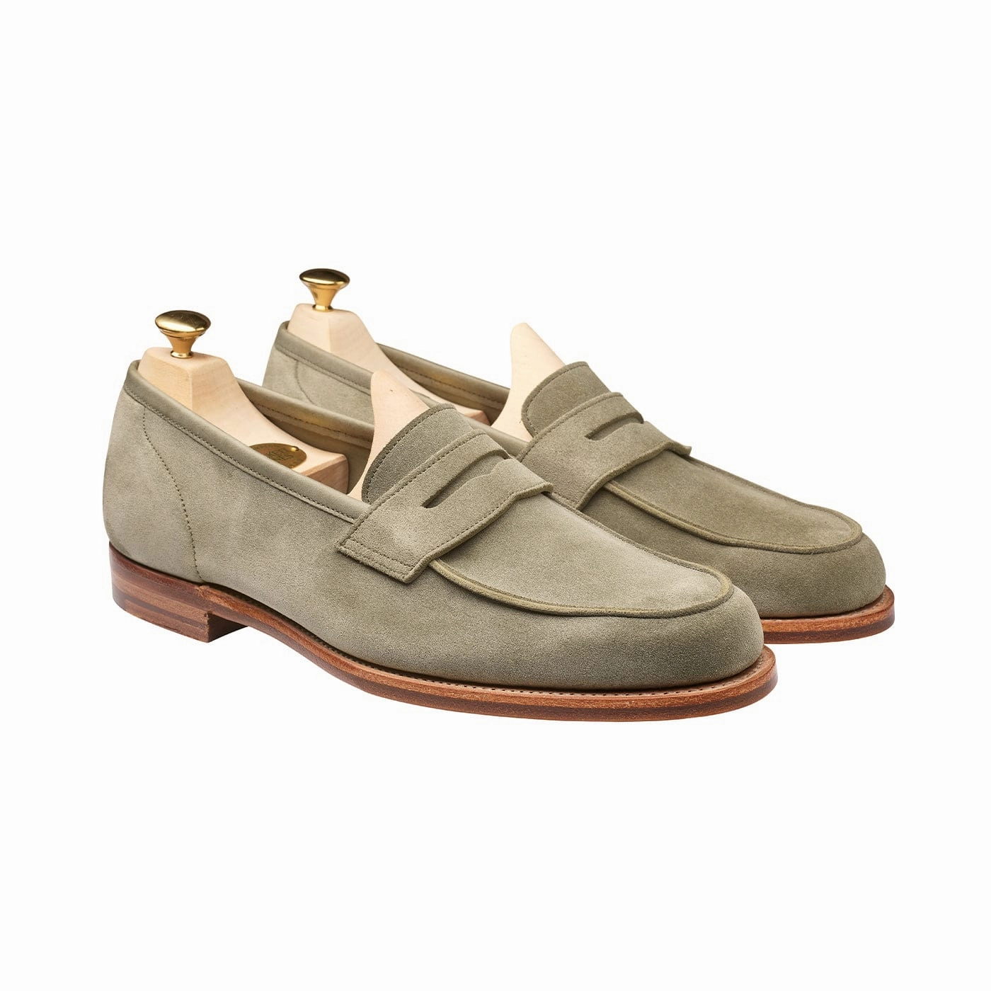 Steady Pace Free Steps Lilou Pistachio Calf Suede