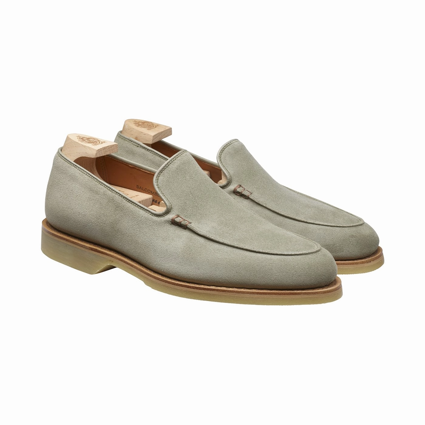 Casual Style Slip-ons Salcombe 2 Pistachio Suede