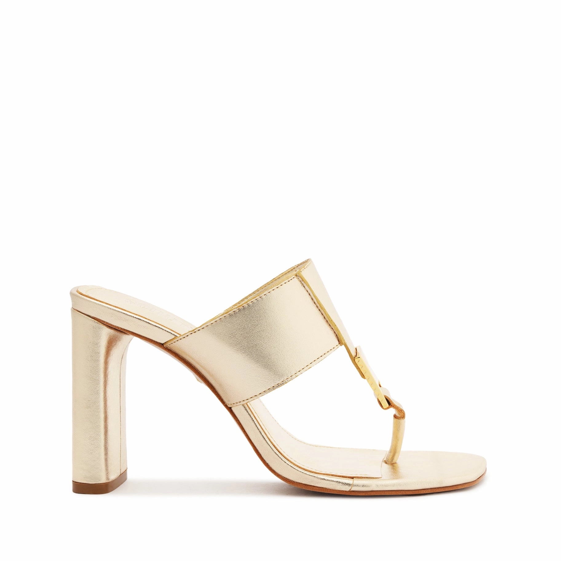 Street Run Functional Salma Metallic Leather Sandal