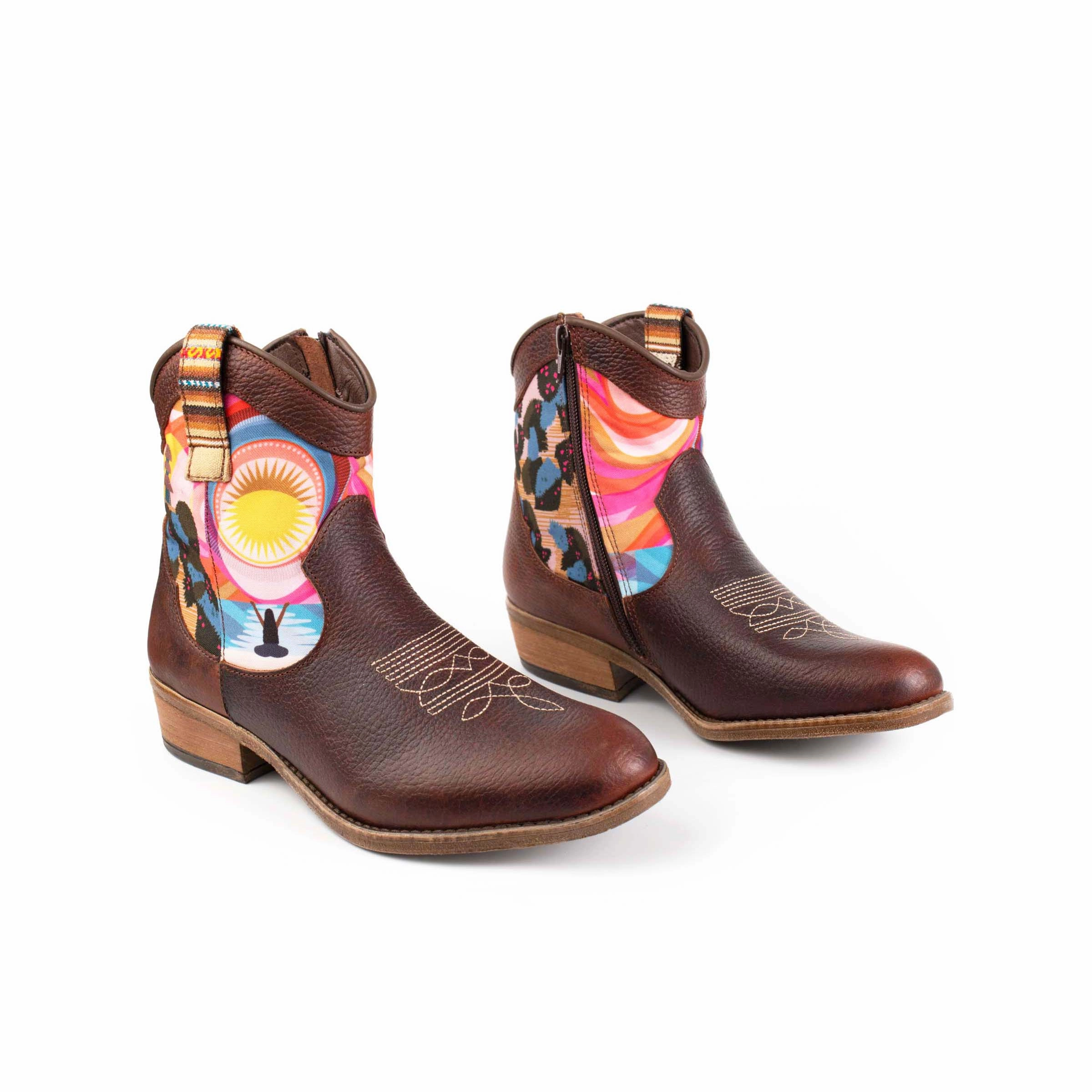 Silk Feel Gift Easy Samadhi Western Boot