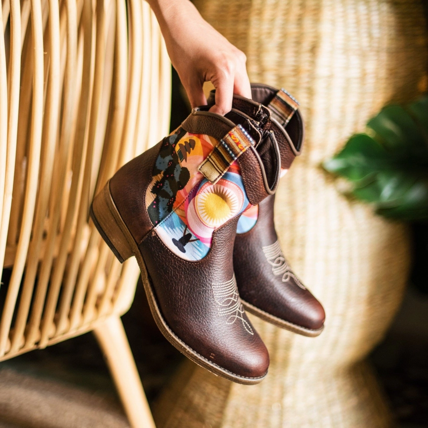 Samadhi Western Boot Anti Odor Technology