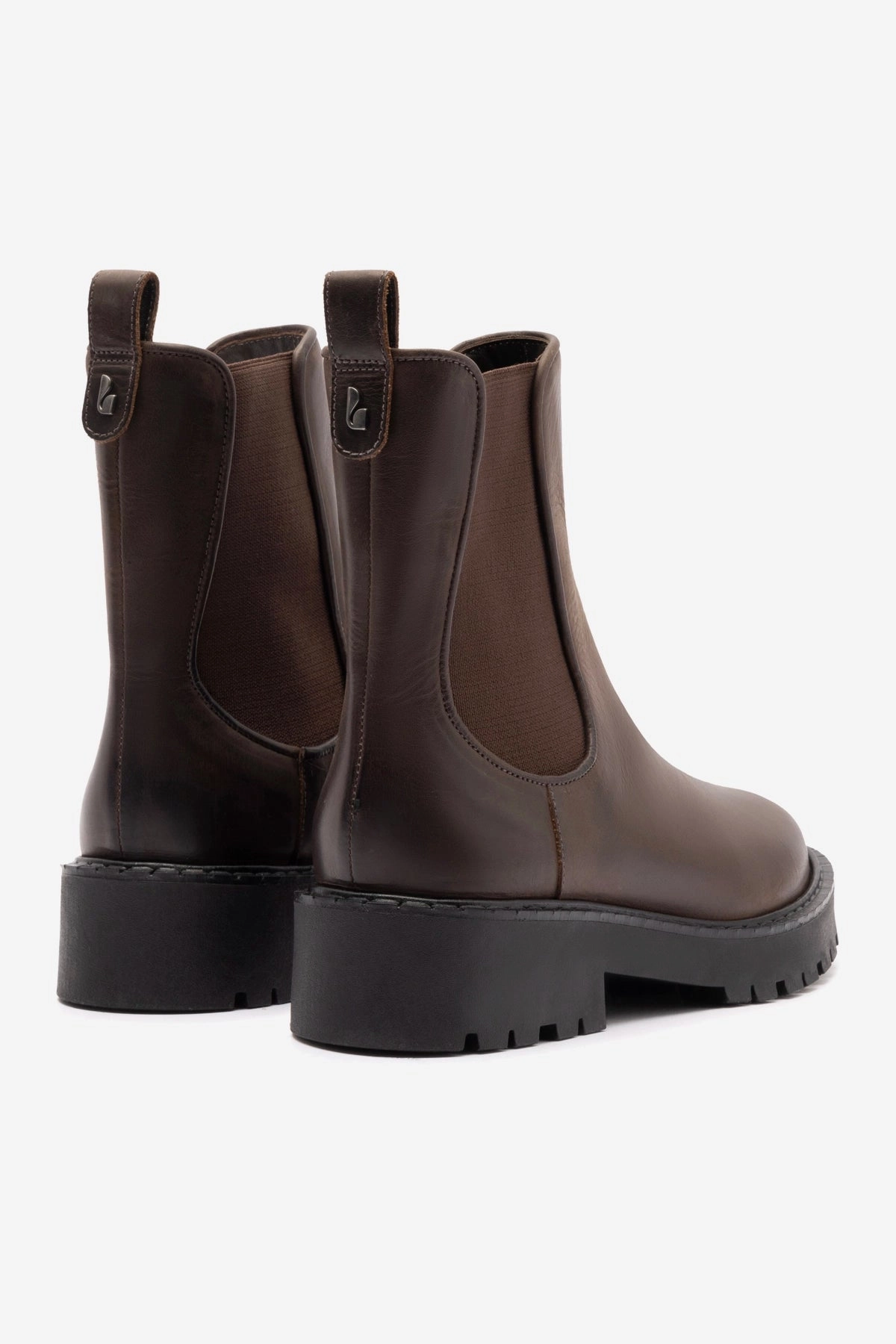 Sancha Boot In Brown Shadow Leather Orthotic Ready Footbed