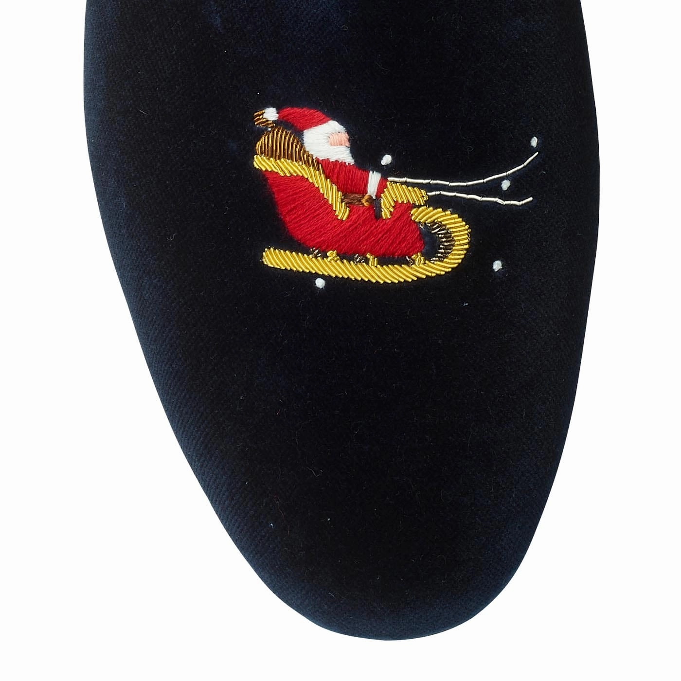 medium fit Santa Navy Velvet