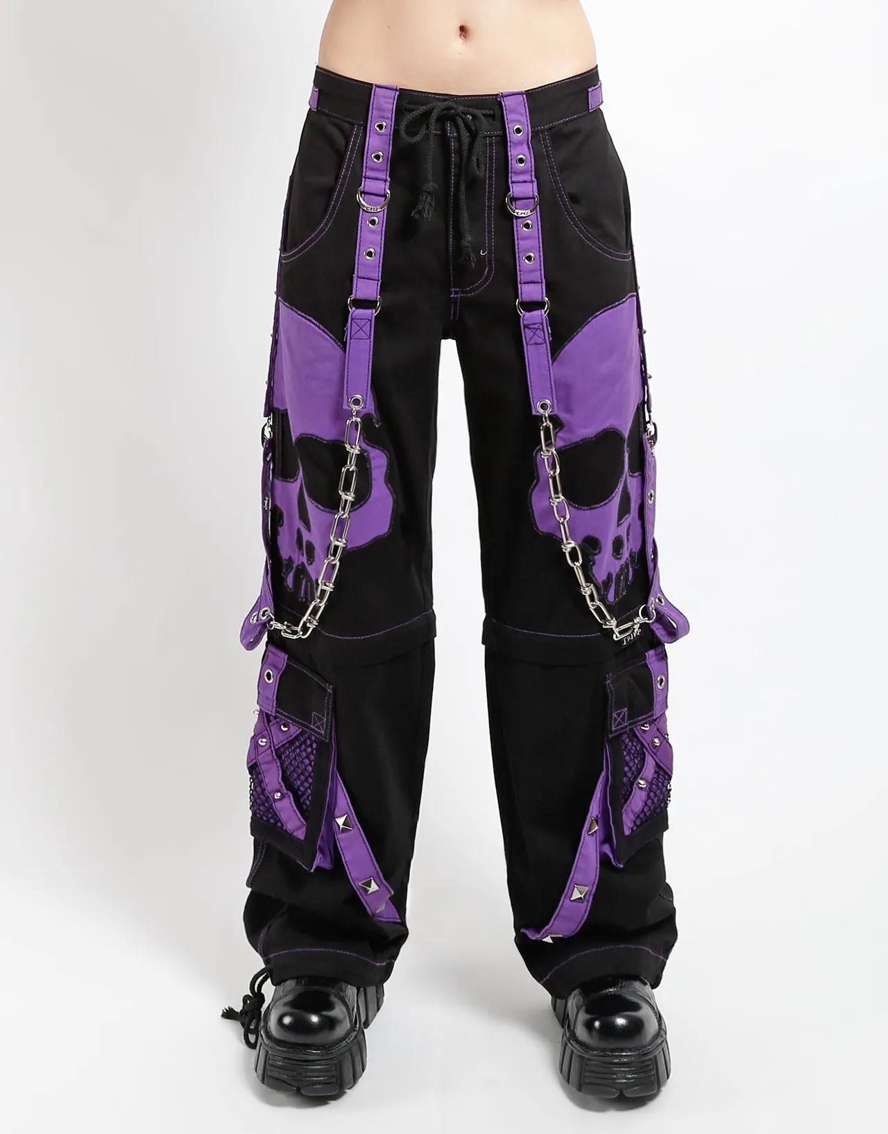 SCARE DARK STREET PANT PURPLE Easy Fit Stylish Wear