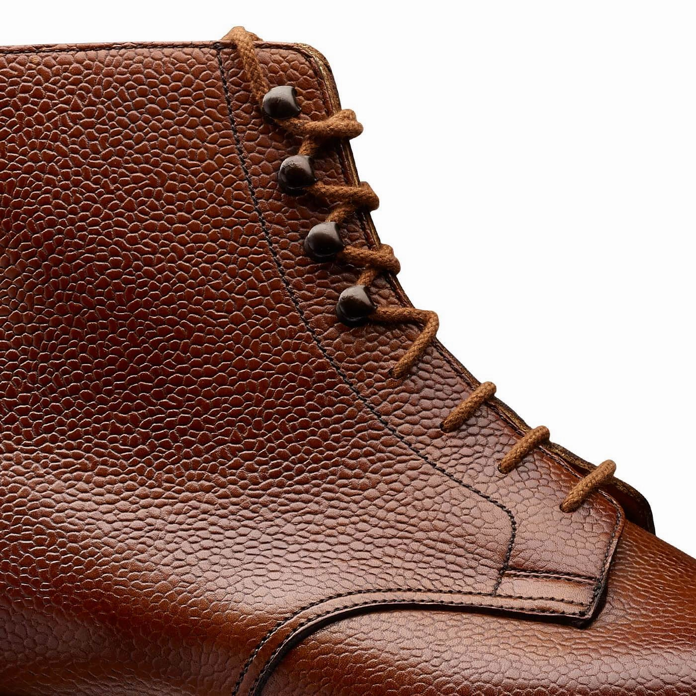 Coniston Tan Scotch Grain Cotton Touch Compression Molding