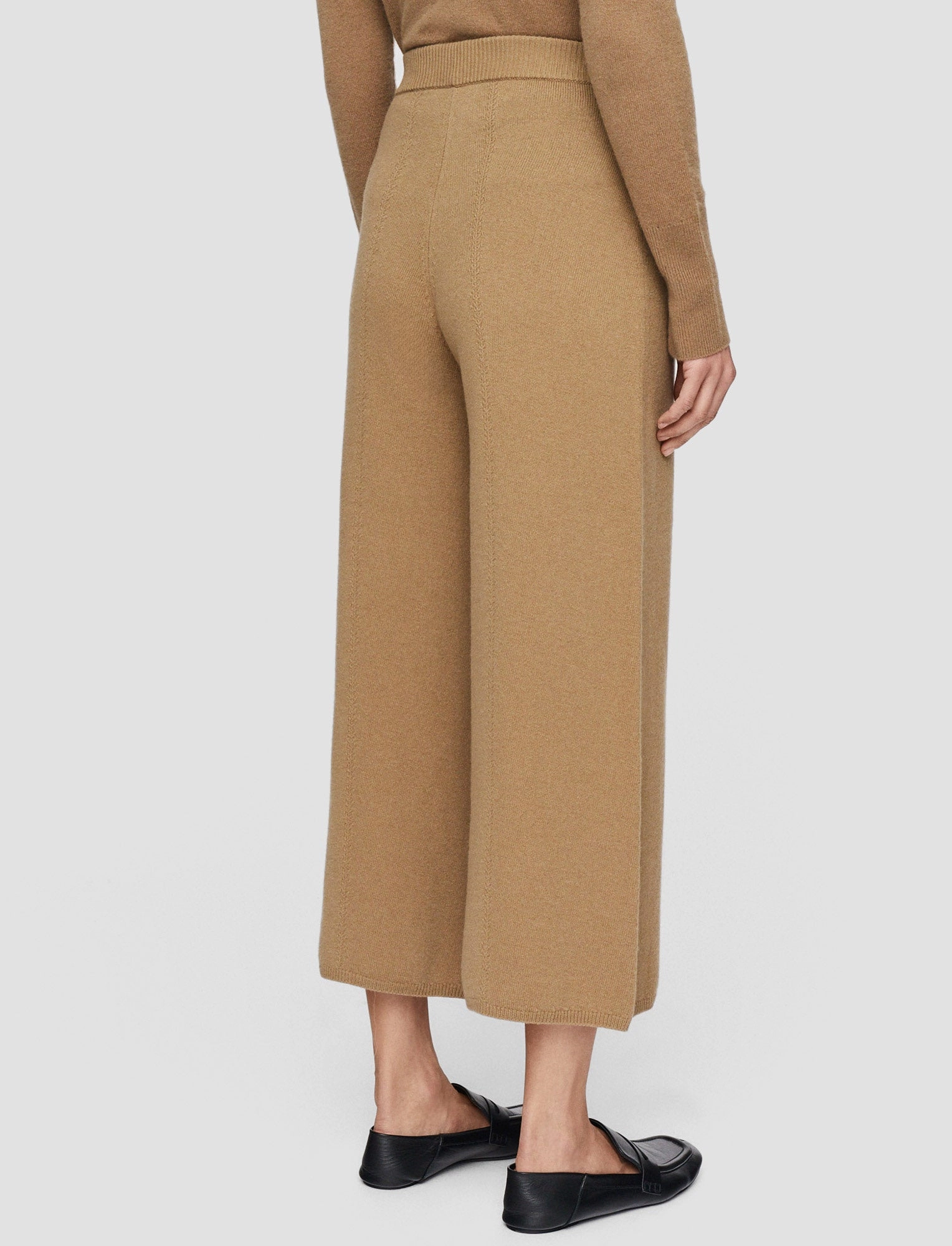 Soft Wool Culottes Cozy Interior Fleece