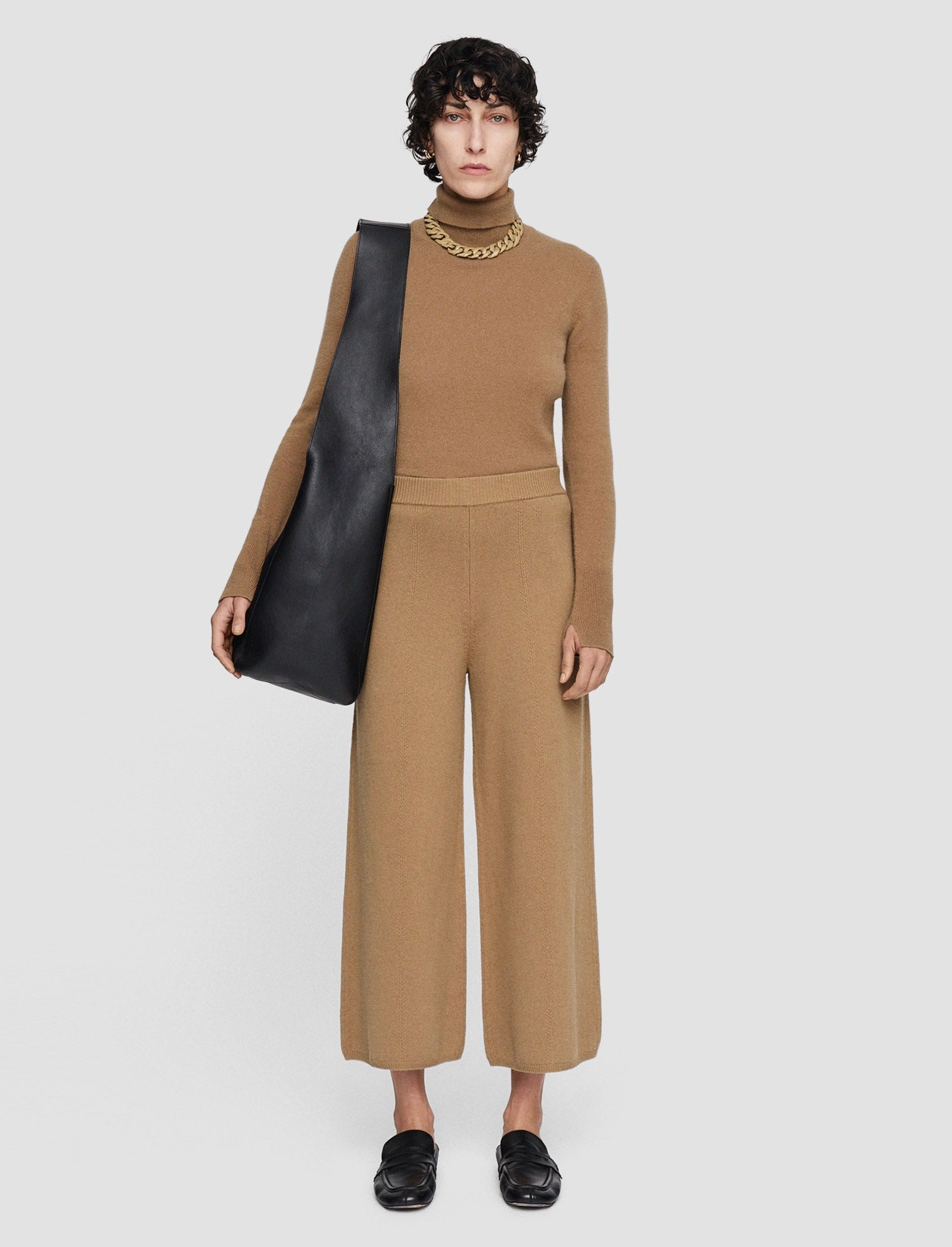 Soft Wool Culottes Outdoor Trend WrinkleResistant Finish