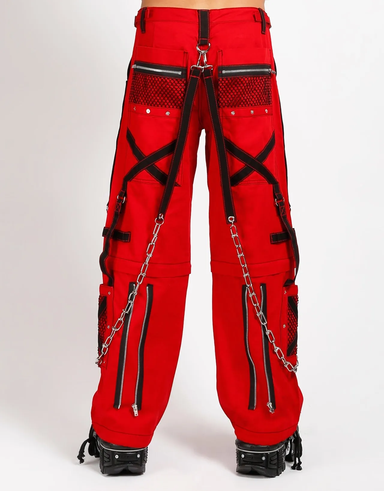 Low Profile Waistband Outdoor Activity SYMBOL PANT RED