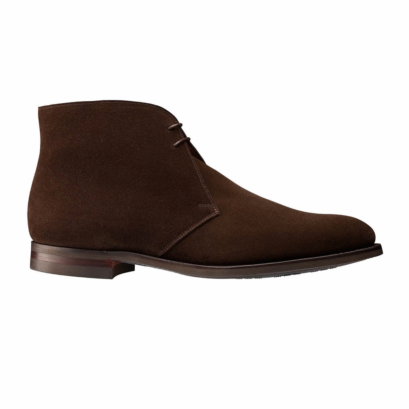 Open Toe Upton Dark Oak Suede