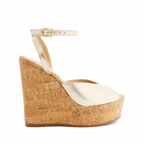 Enhanced grip Neith Metallic Leather Sandal