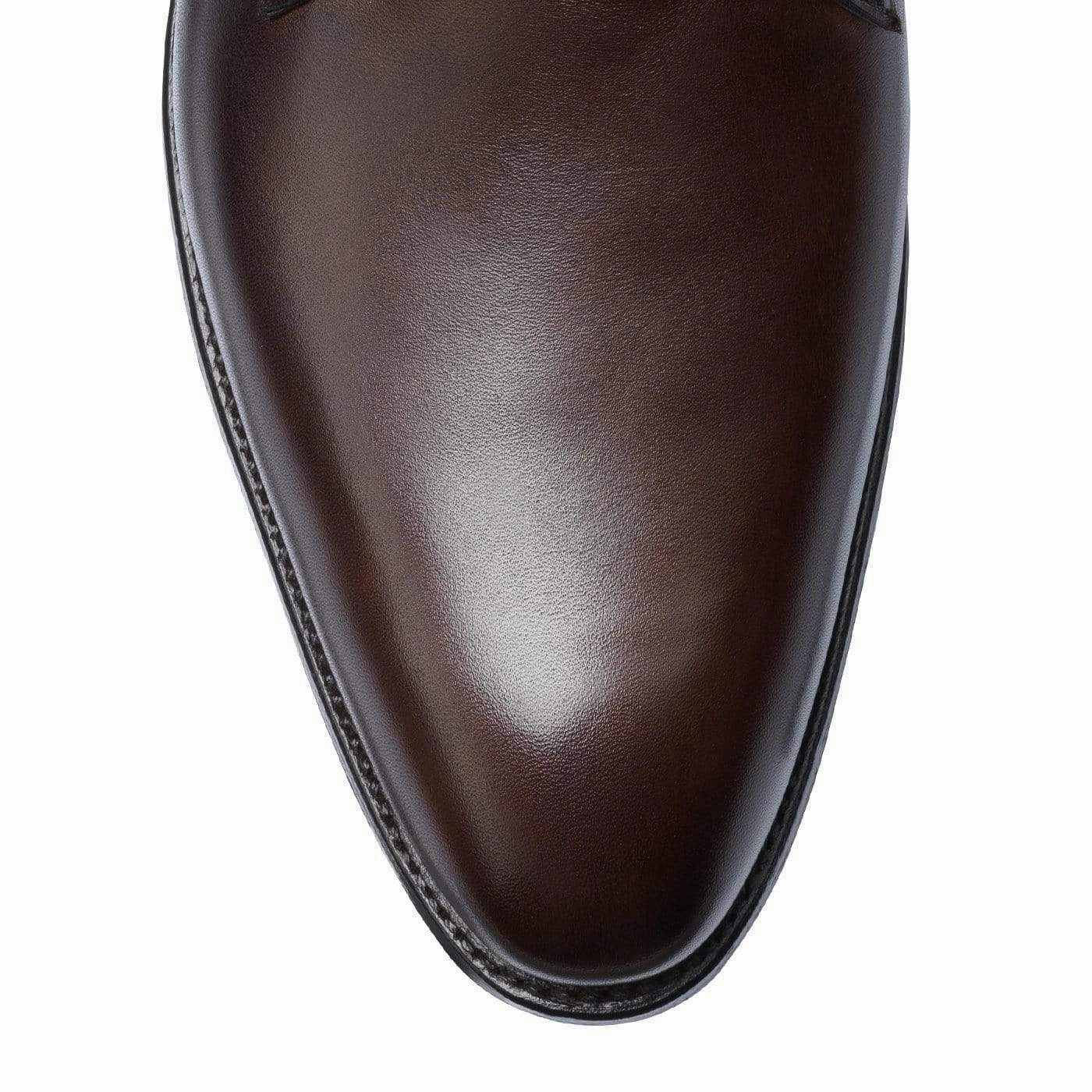 Hoxton Dark Brown Burnished Calf Zen Step