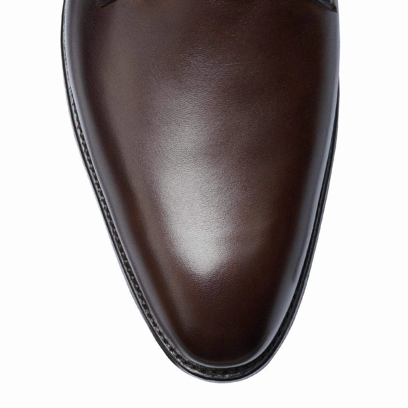 Dust Free Hoxton Dark Brown Burnished Calf
