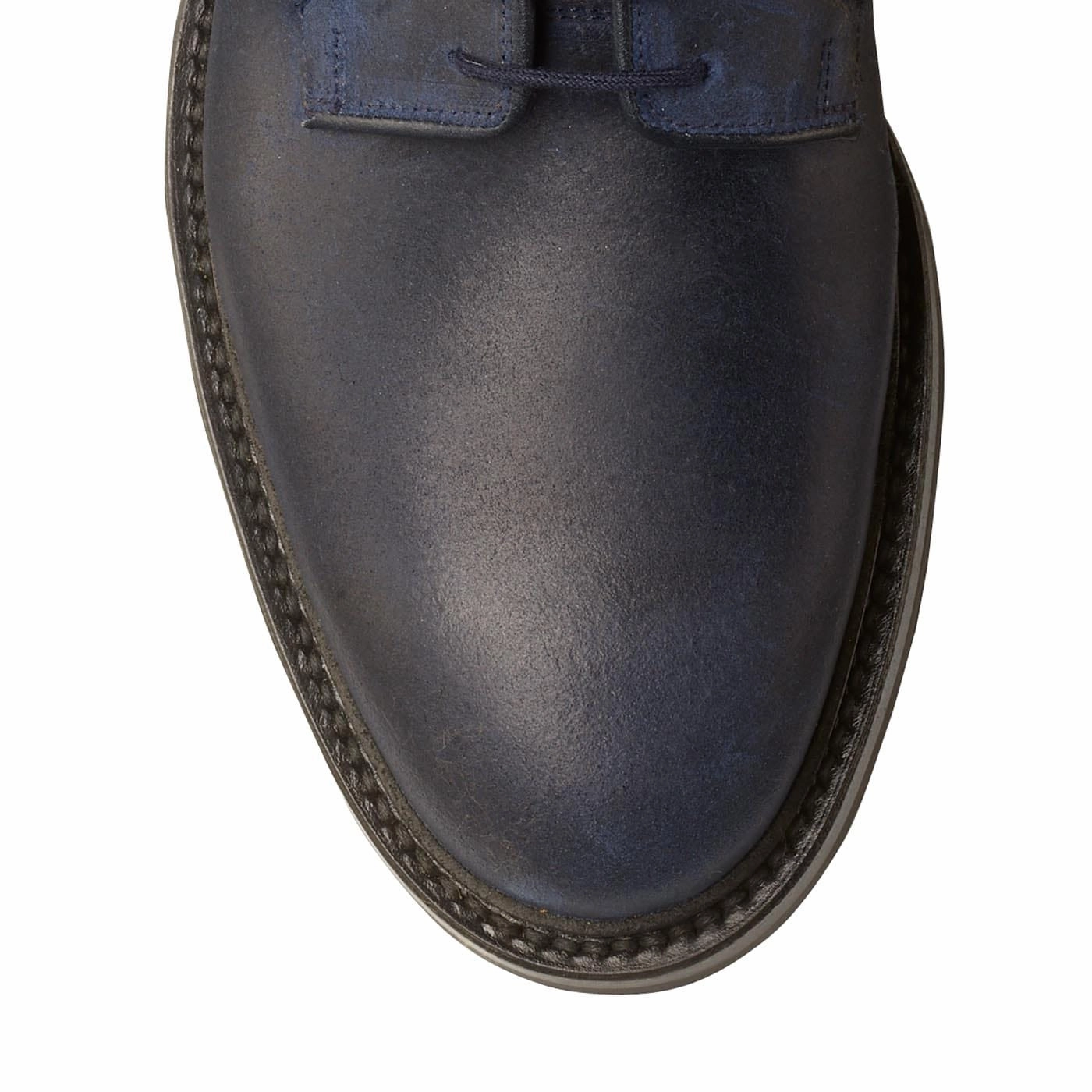 Trendy Japan Neat Lanark 3 Navy Rough-Out Suede