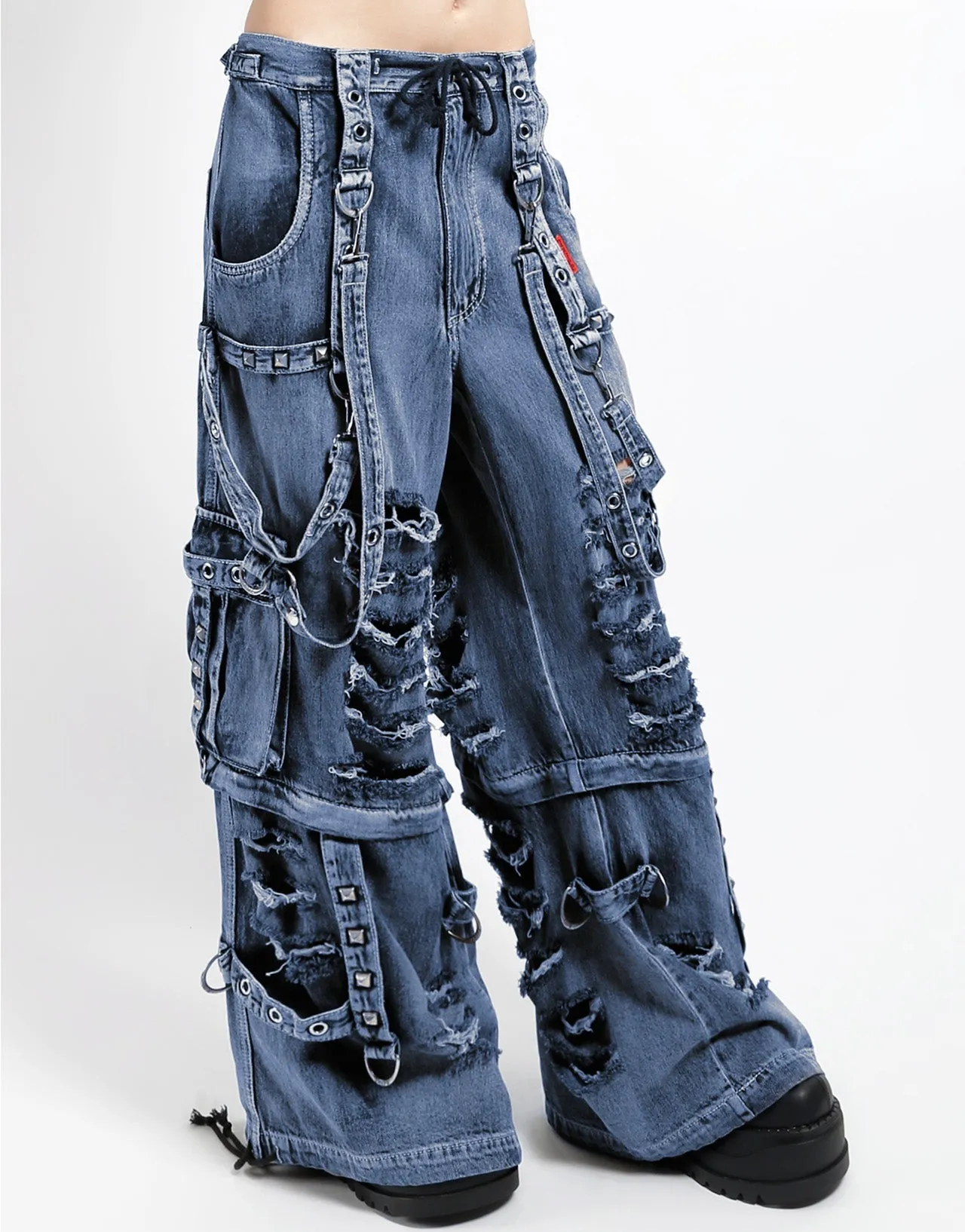 SHREDDER DENIM FULL FORCE PANT INDIGO FOG WASH Perfect Layer
