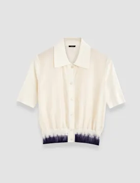 Light Cover Everyday Classic Silk Cotton Knit Cardigan