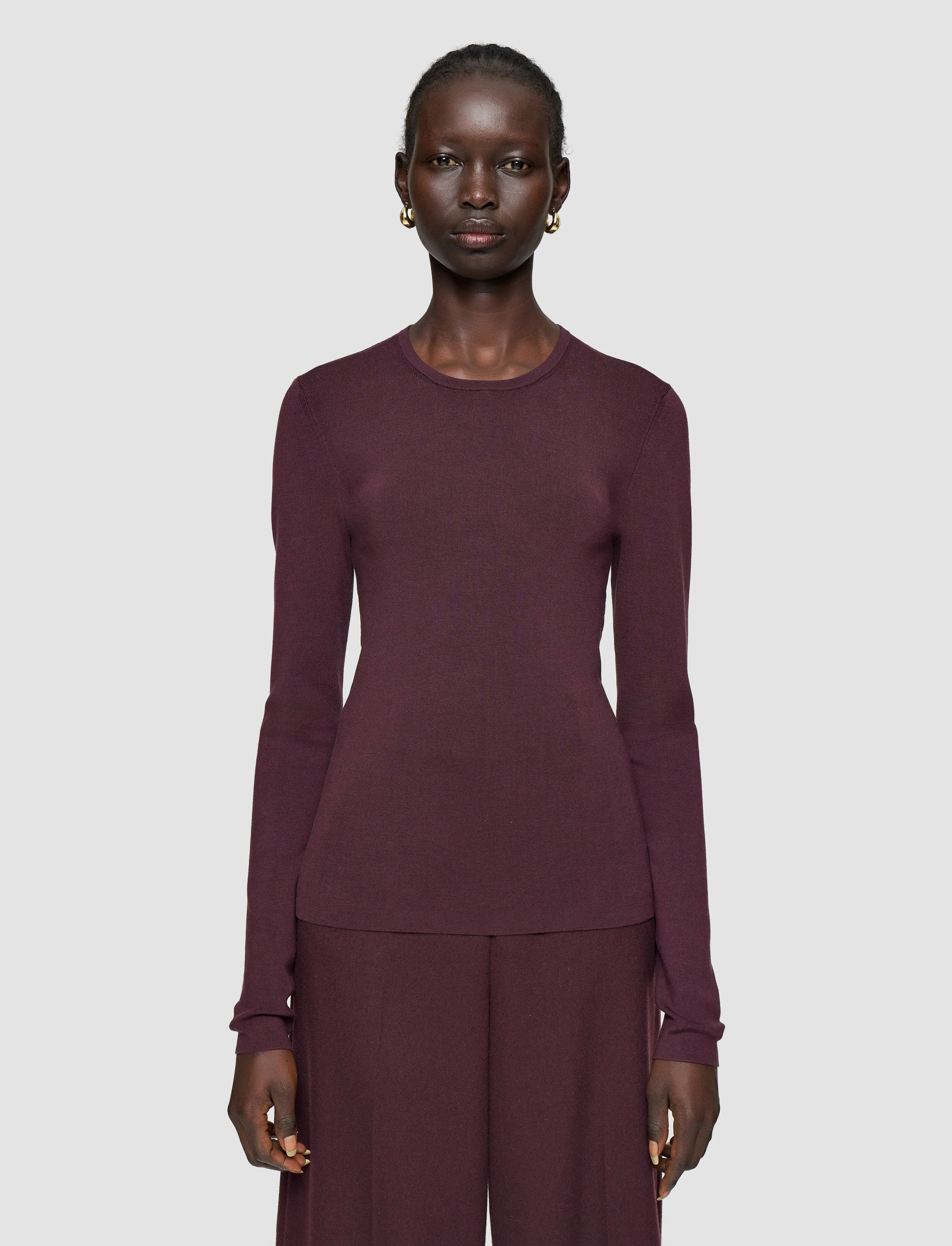 Silk Stretch Top Soft touch finish Minimal Trend