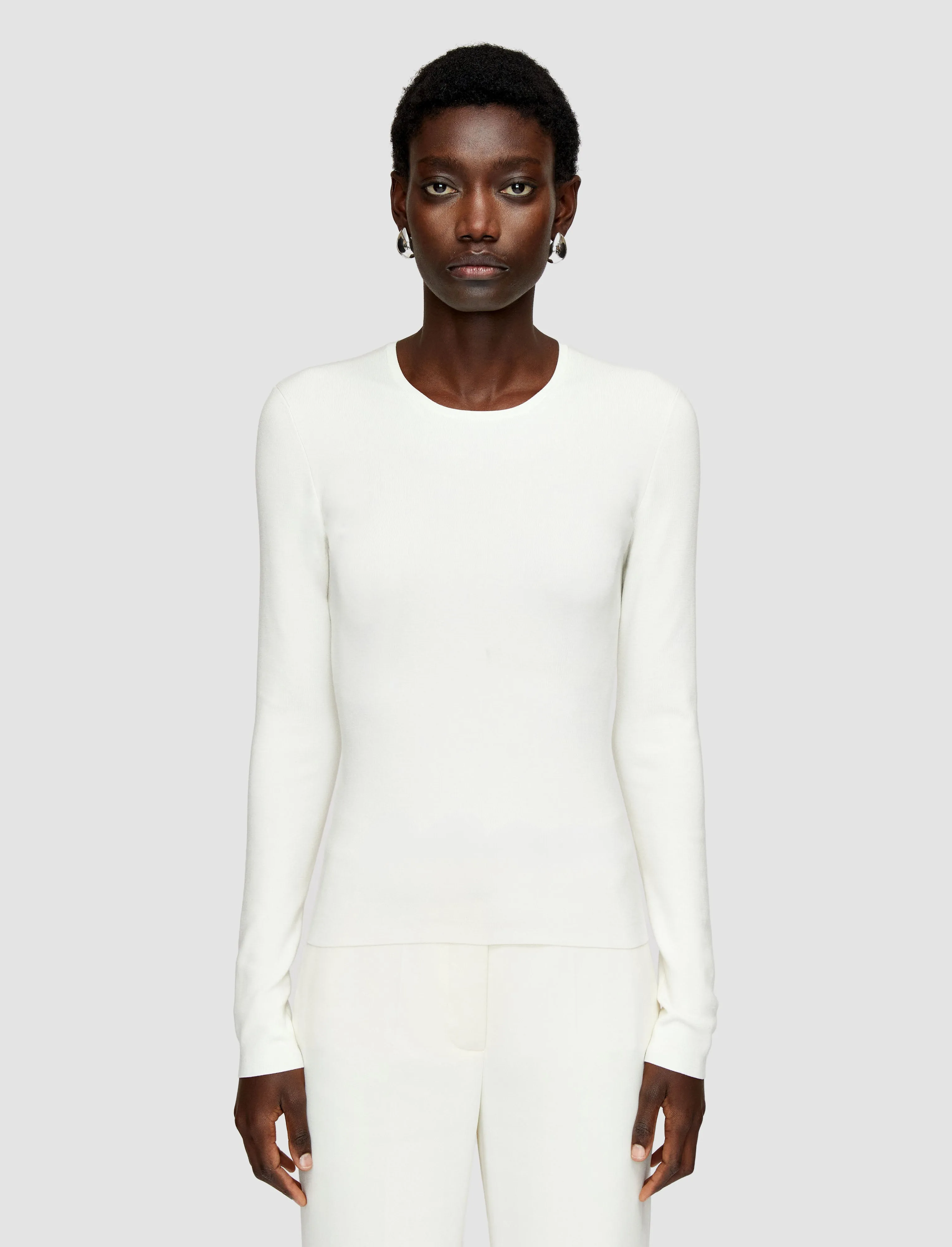 Ventilated Panels Comfort Stretch Silk Stretch Top