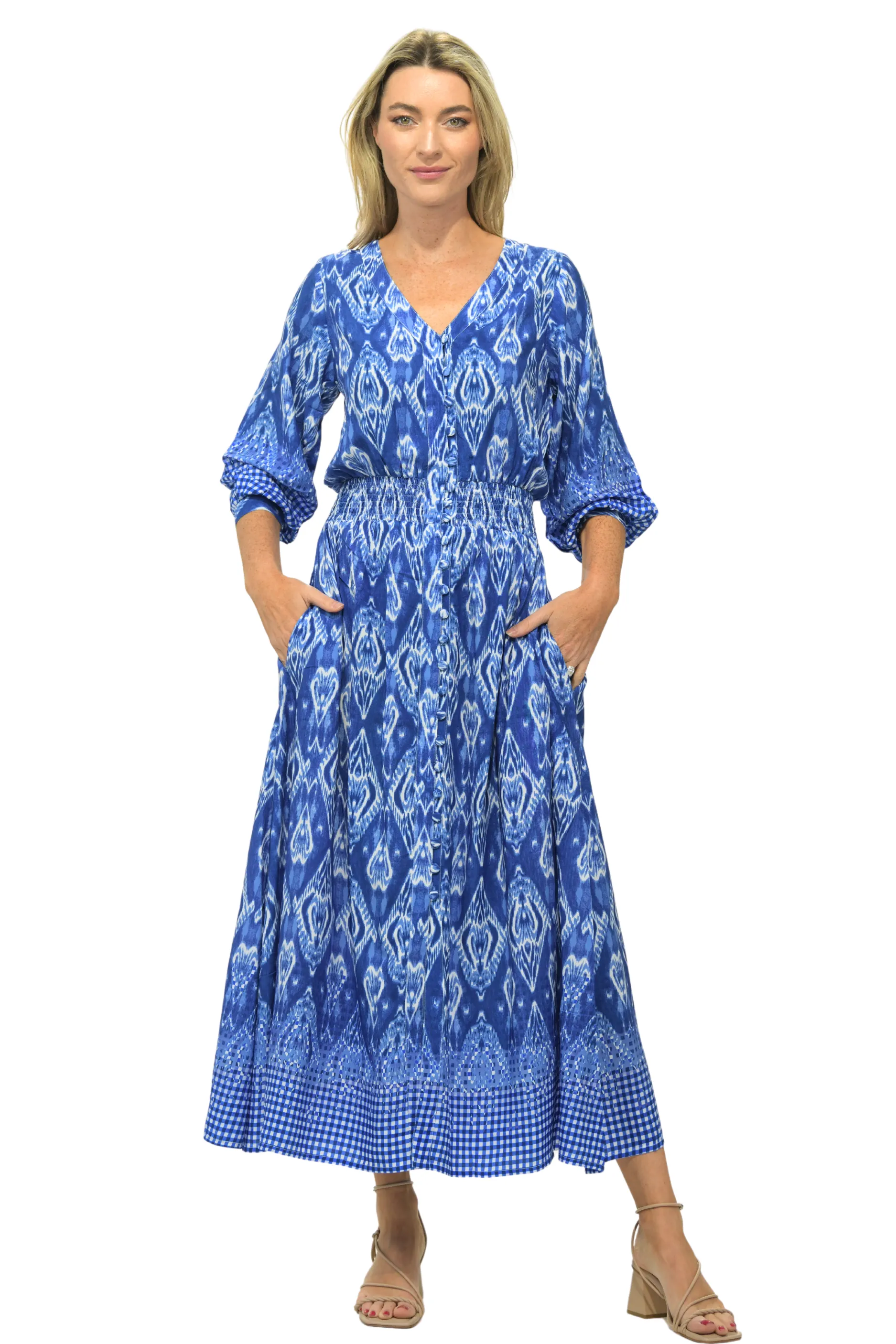 Smart Outfit Casual maxi dress Kelsey Dress Long / Marine
