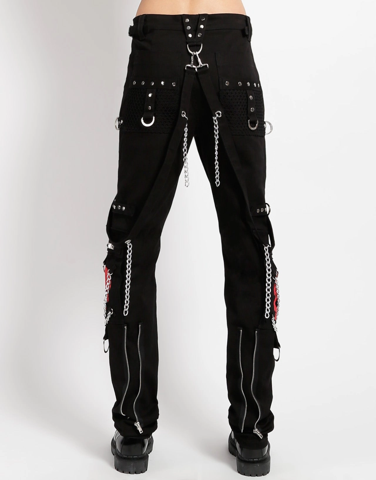 RecycledMaterial SKULL BONDAGE PANT