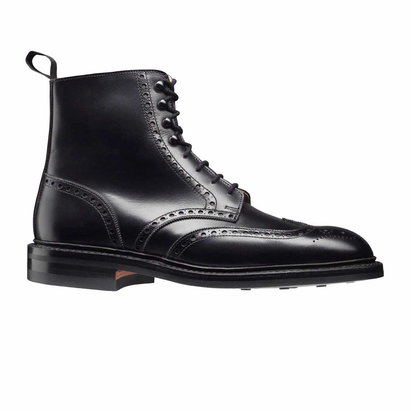 Rubberized Tread Hybrid style Skye 3 Black Calf