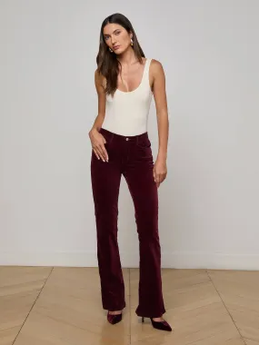 General Fit Light Outfit Stevie Velvet Jean Dark Port