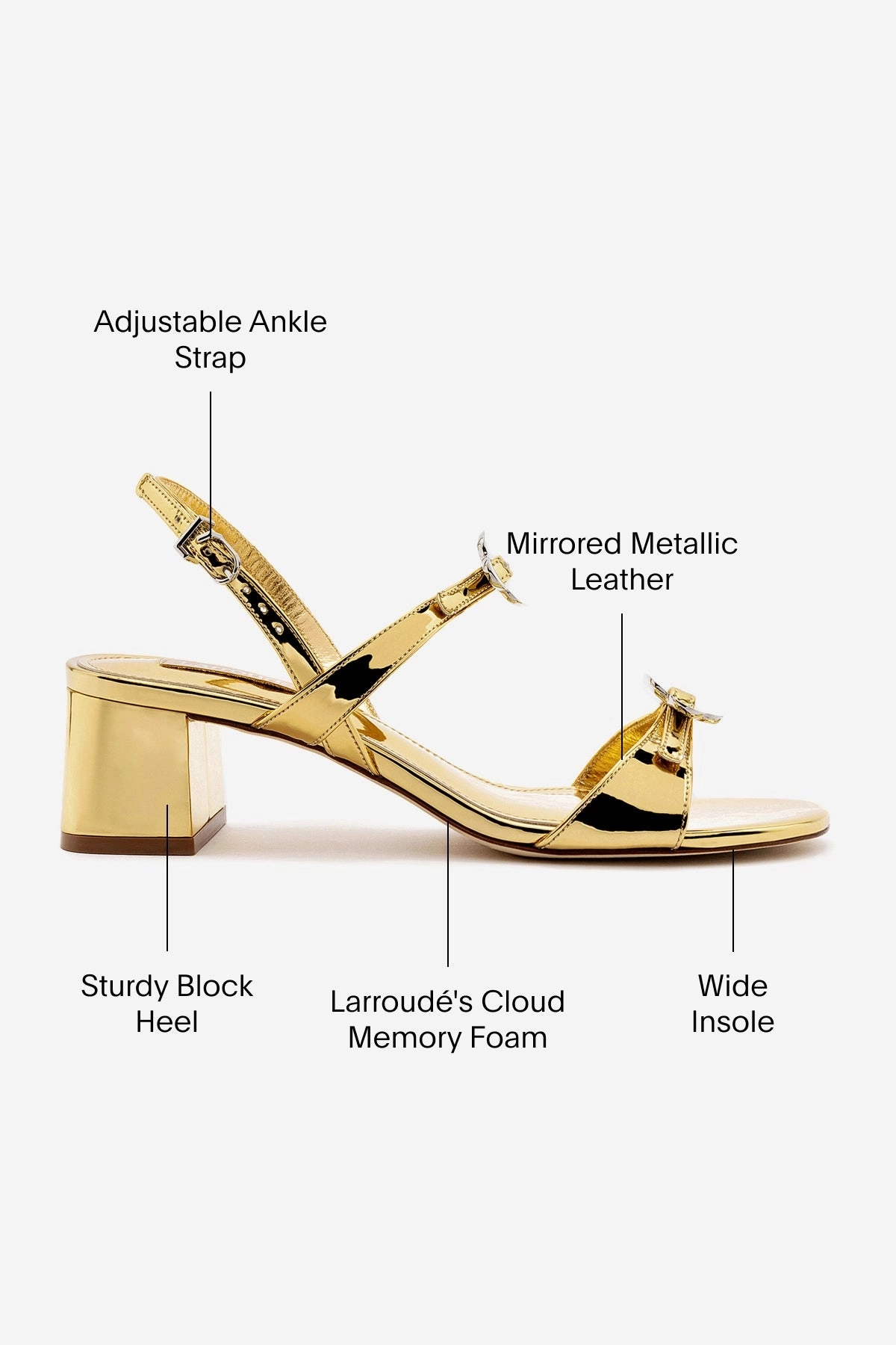 Ultra Light Cushioning Cushioned Base Health Focused Tinx Block In Gold Specchio