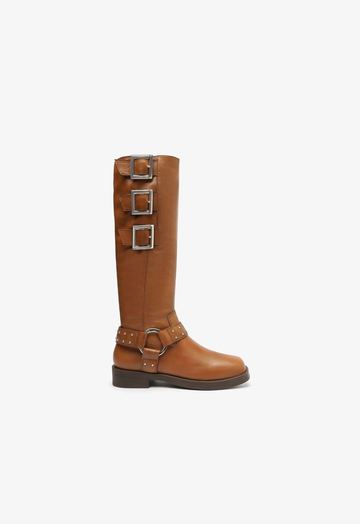 Magic Mood Luccia Buckle Graxo Leather Boot