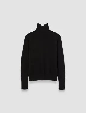 Fashion Favorite Texture Tone Light Pure Cashmere High Neck Jumper