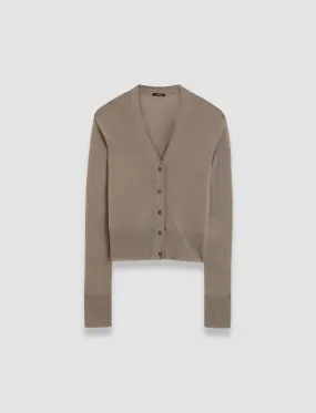 Cashair Cardigan ribbed texture