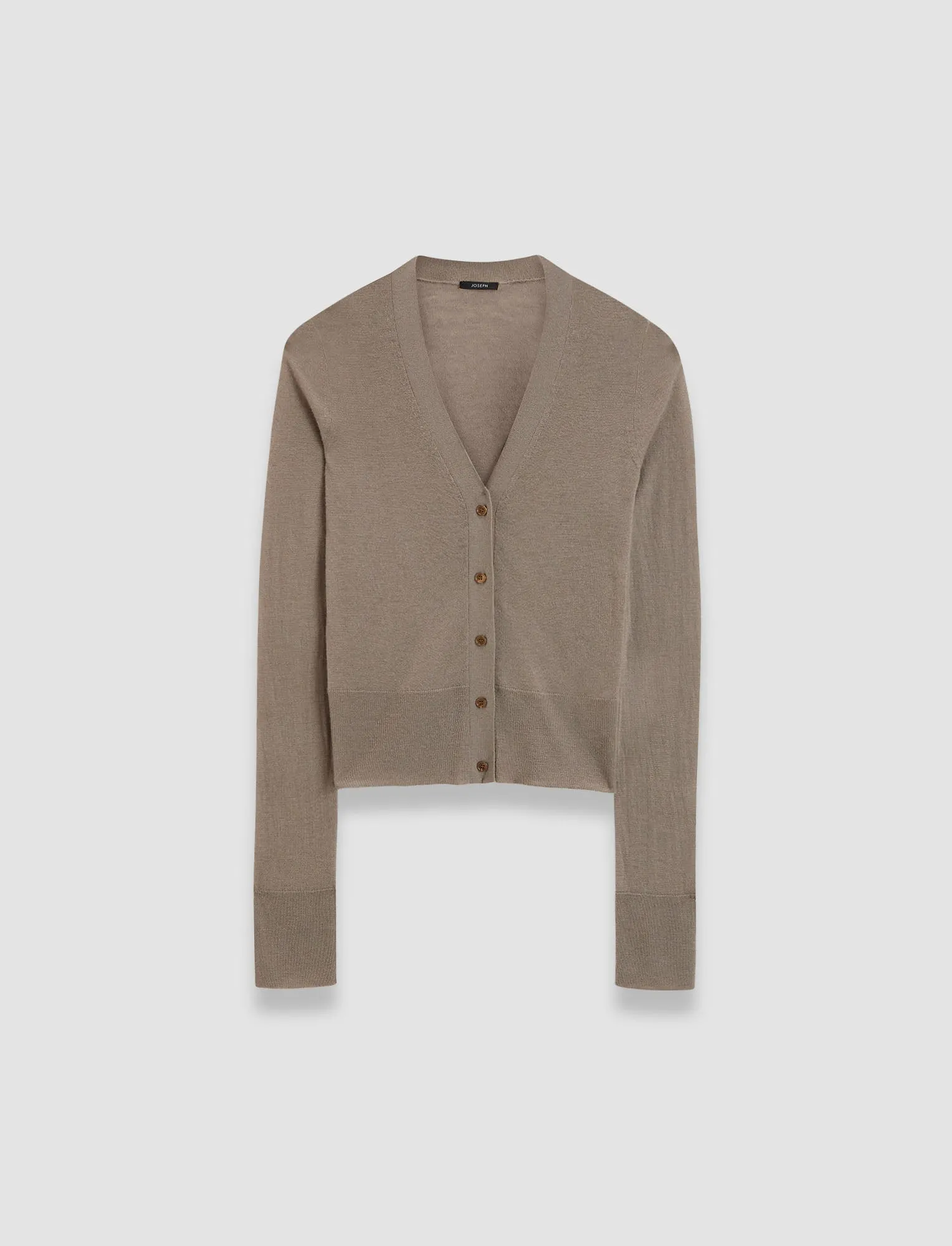 Cashair Cardigan ribbed texture