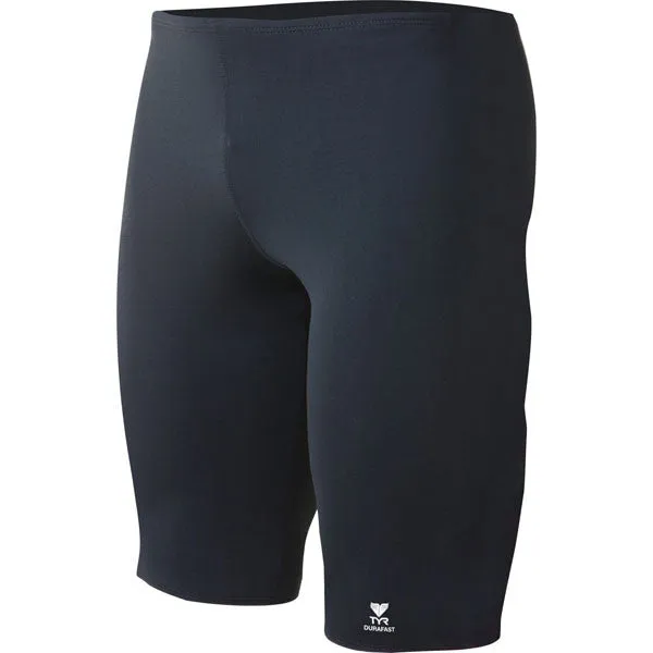 Men's Durafast Elite Solid Jammer - Black Seamless Comfort