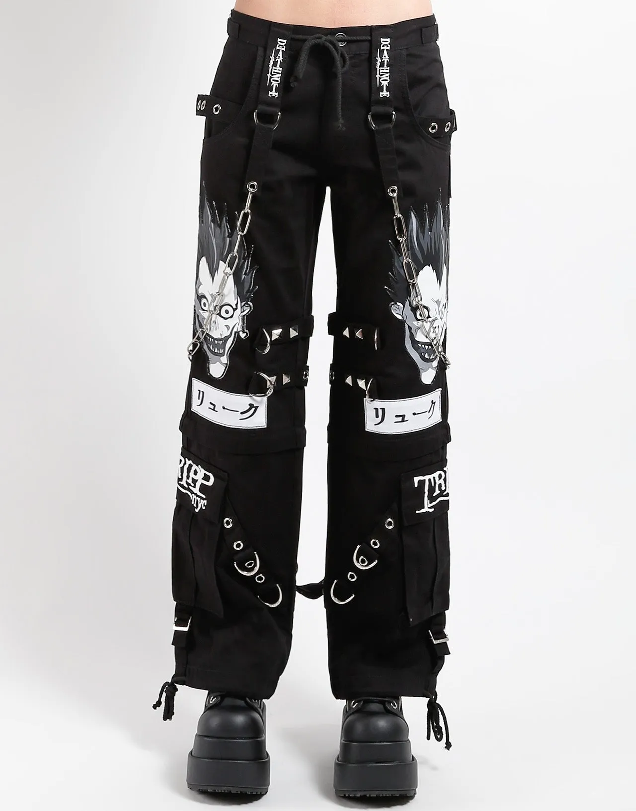 TRIPP NYC X DEATH NOTE - RYUK CHAIN PANT Stretchable Wear Versatile Wearable