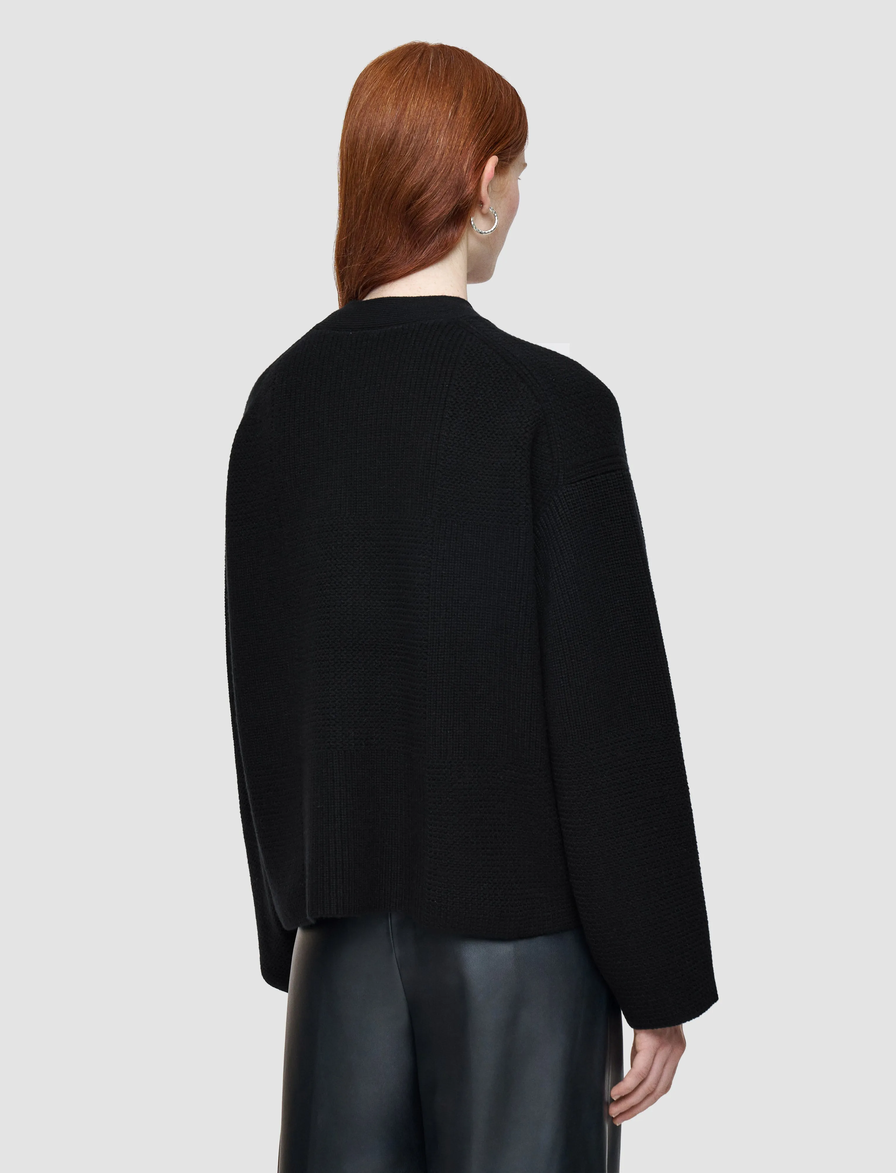 Airflow channels Soft Wool Cardigan