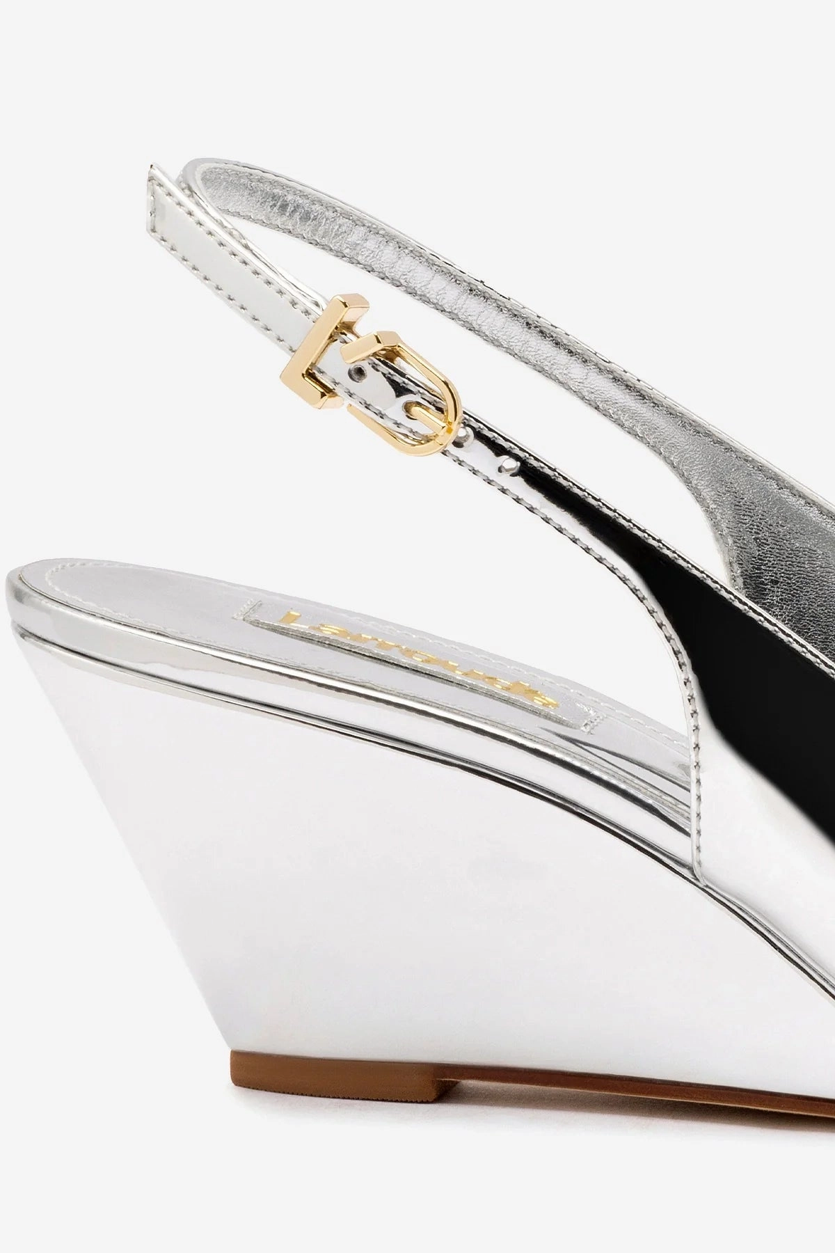 Loulou Pump In Silver Specchio Star Mood