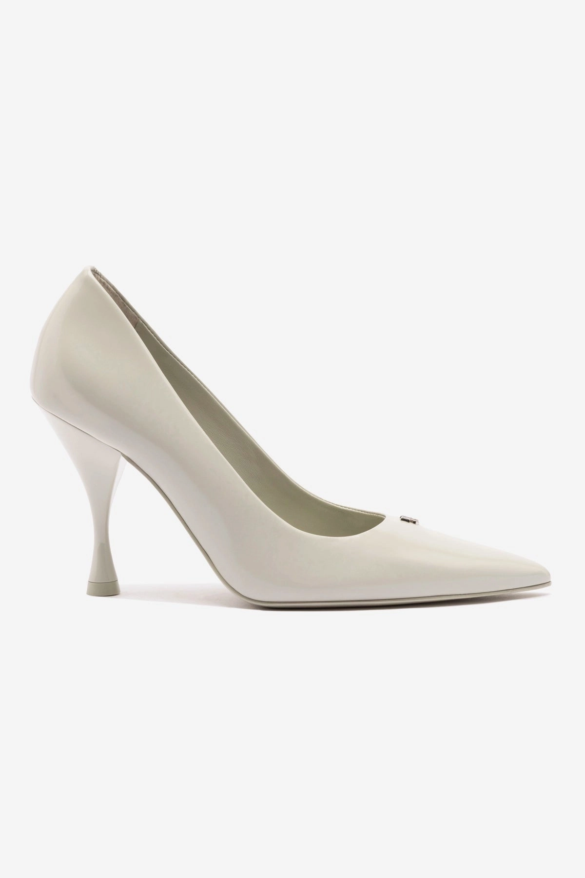 Quick Drying Weekend Errands Bright tone Stone Pump In Gray Box Leather