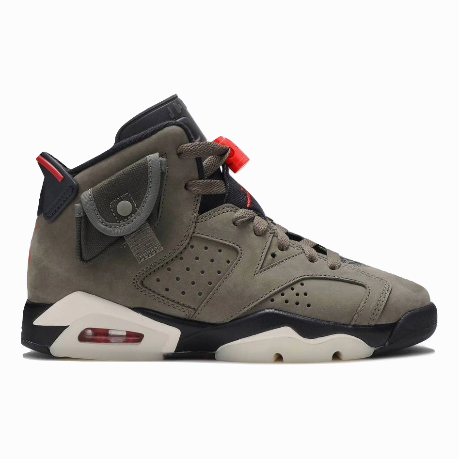 Air Jordan 6 Retro SP (GS) - Travis Scott Wardrobe Base Deep Shade