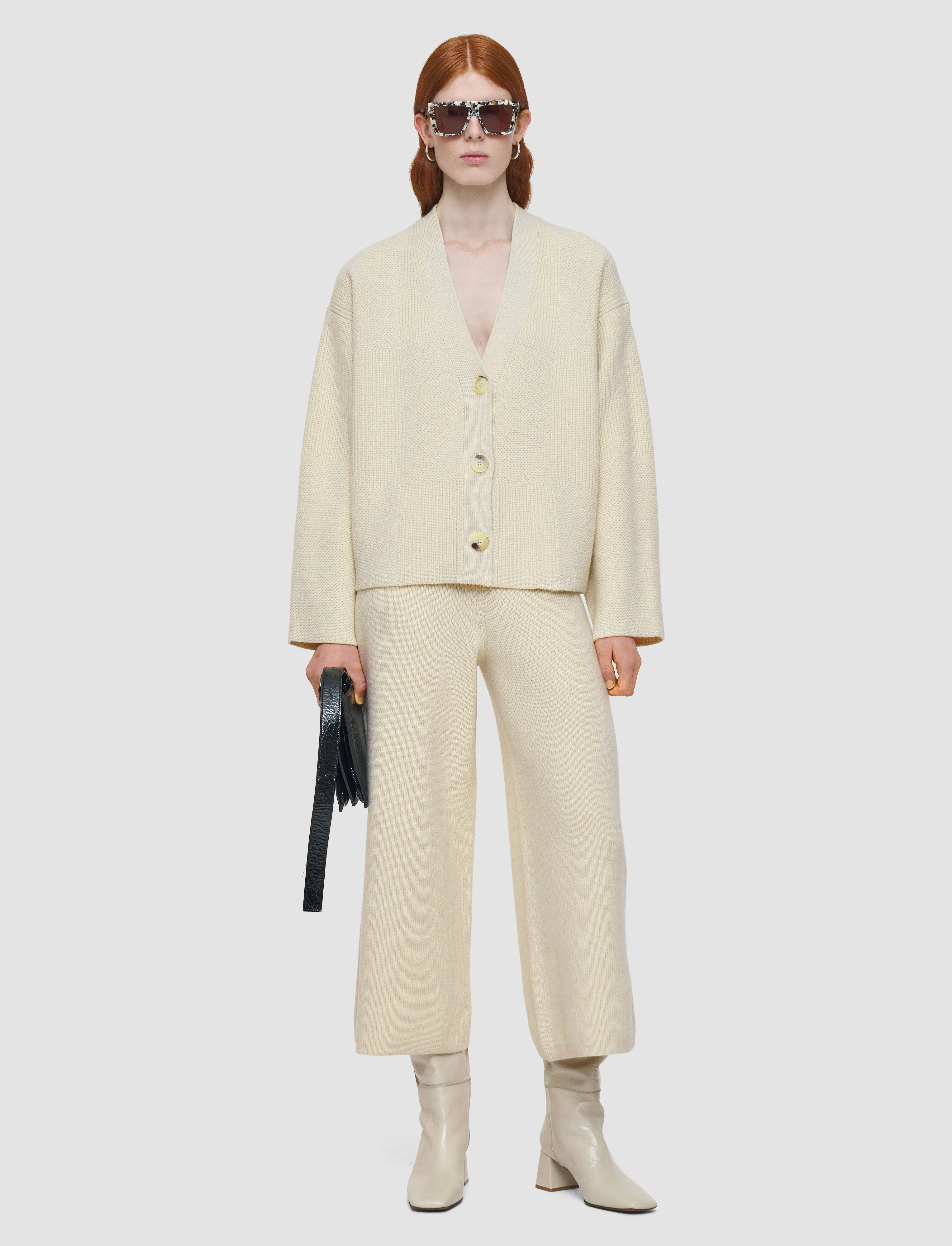 Classic Shape Soft Wool Cardigan