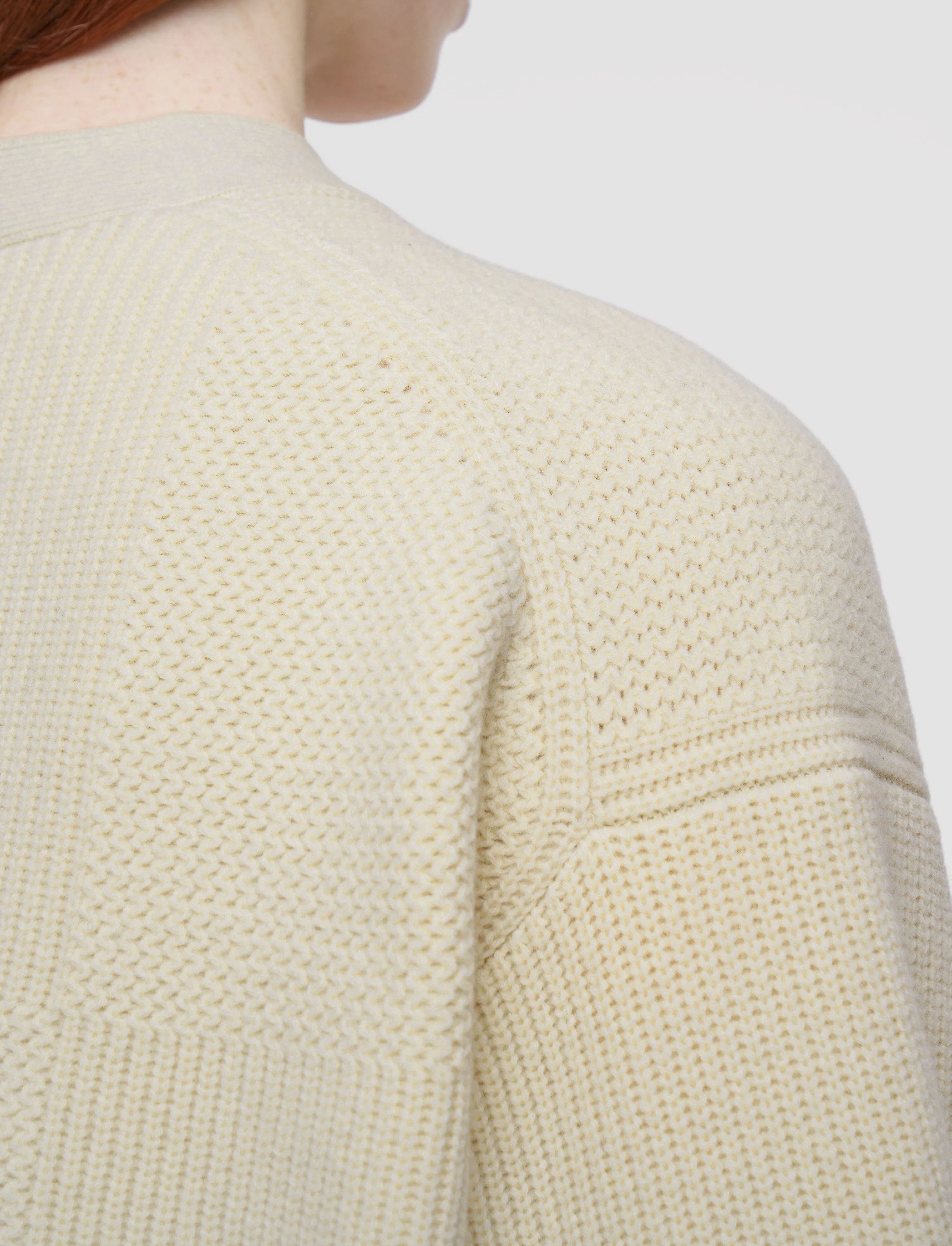 Soft Wool Cardigan Laidback Mood