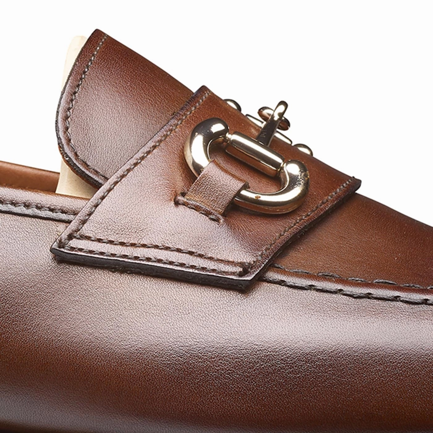 Toe Steady Finchley 2 Dark Brown Burnished Calf