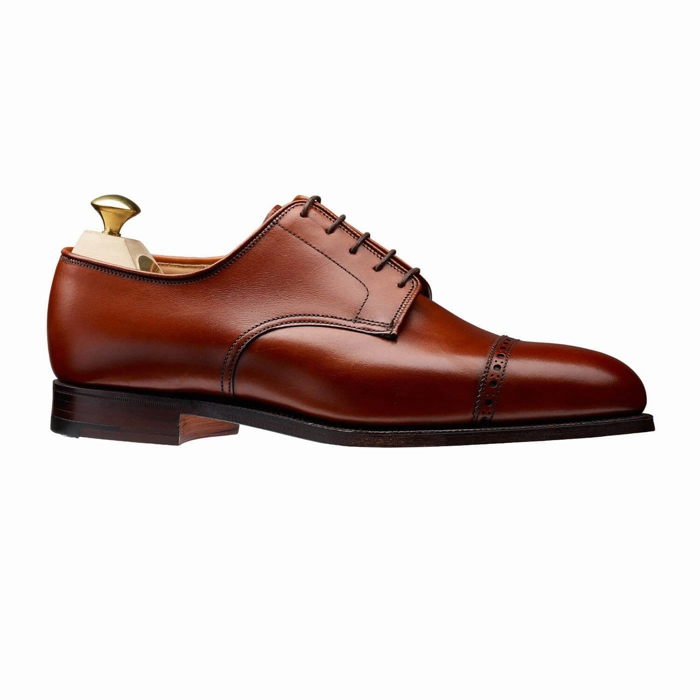 Lace Up Tension Control Draycott 2 Chestnut Burnished Calf