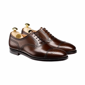 Split Toe Oxfords Westfield Dark Brown Burnished Calf
