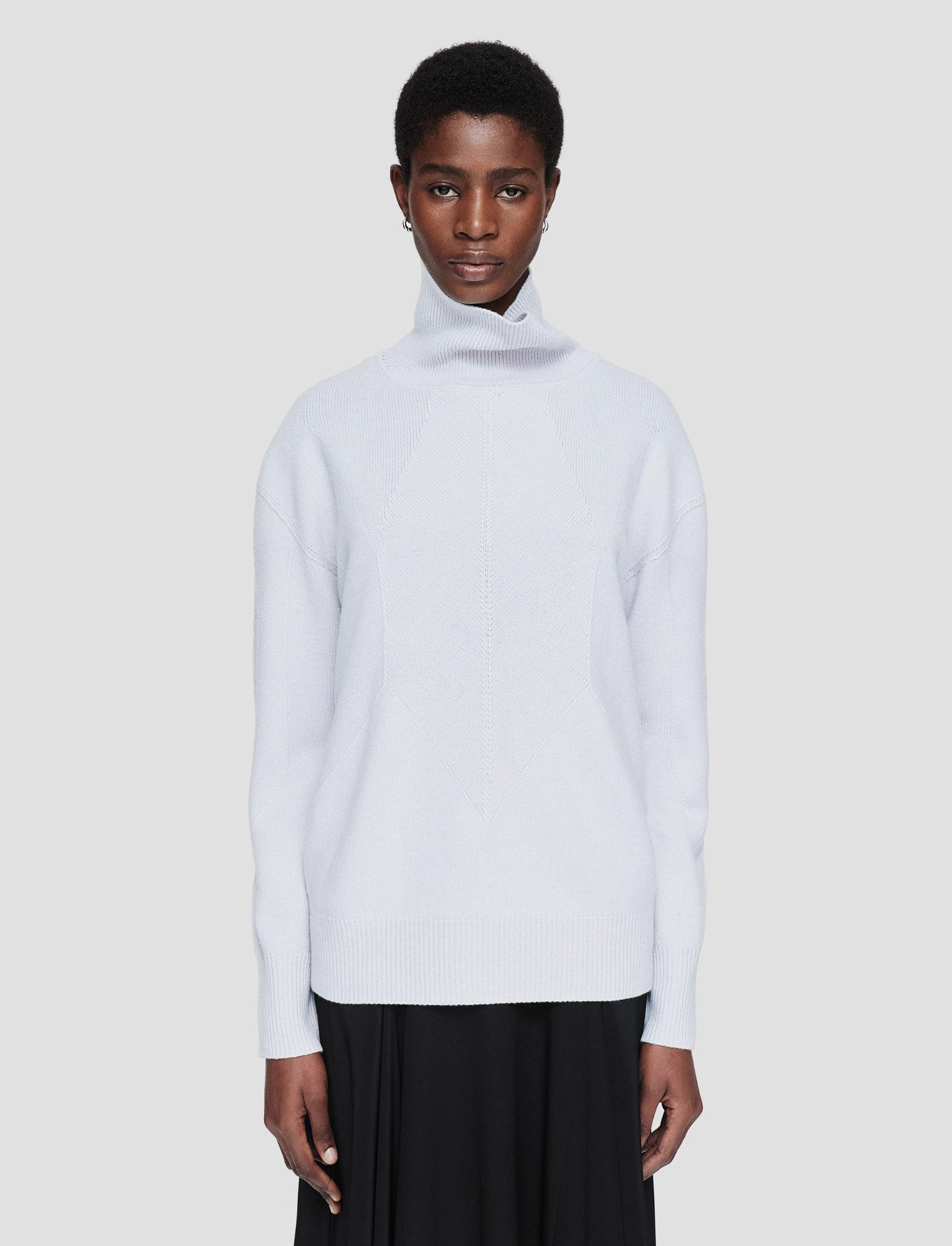 Soft Wool High Neck Jumper Thermal Insulation Effortless Look