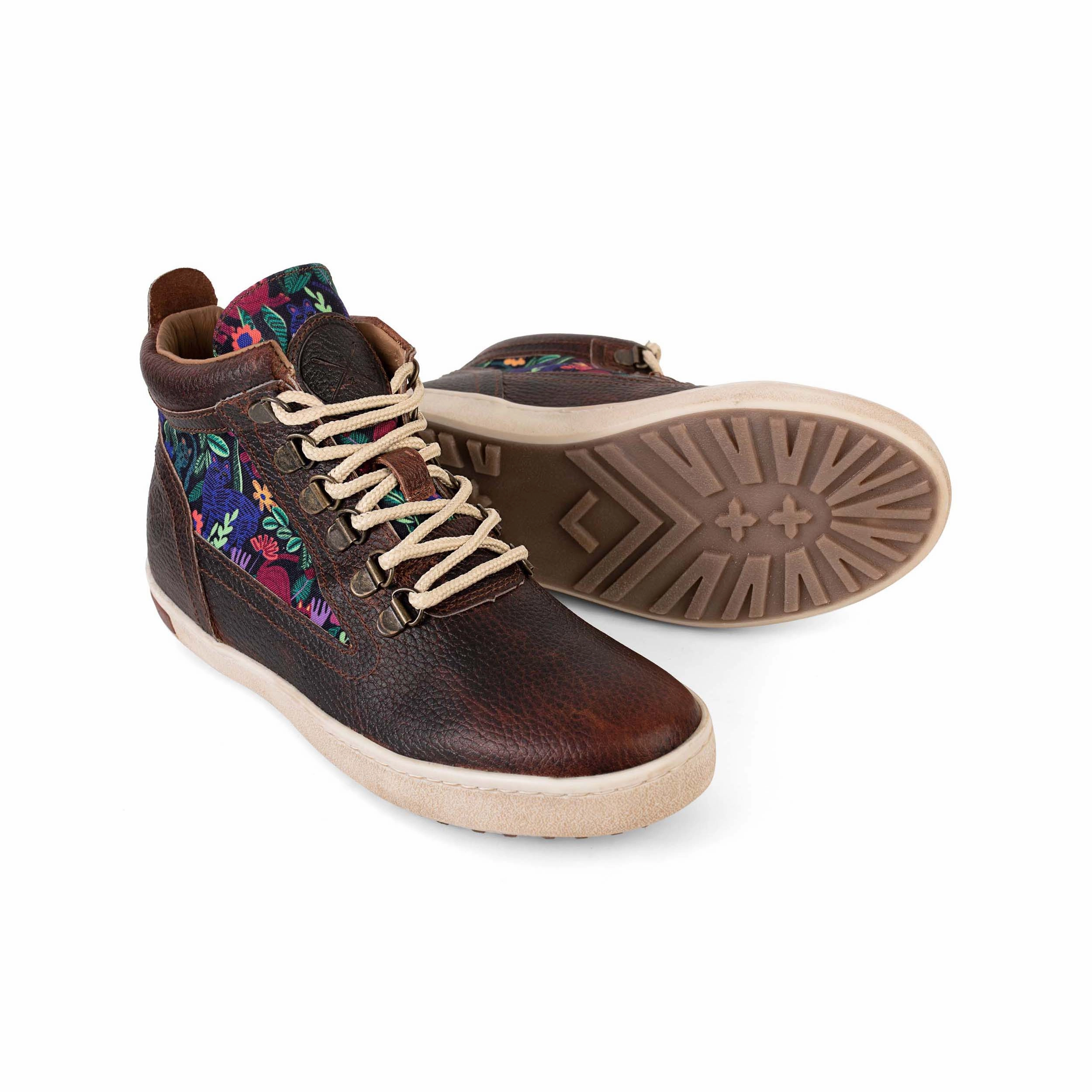 Sustainable Leather On Trend Sokoke Camping Boot