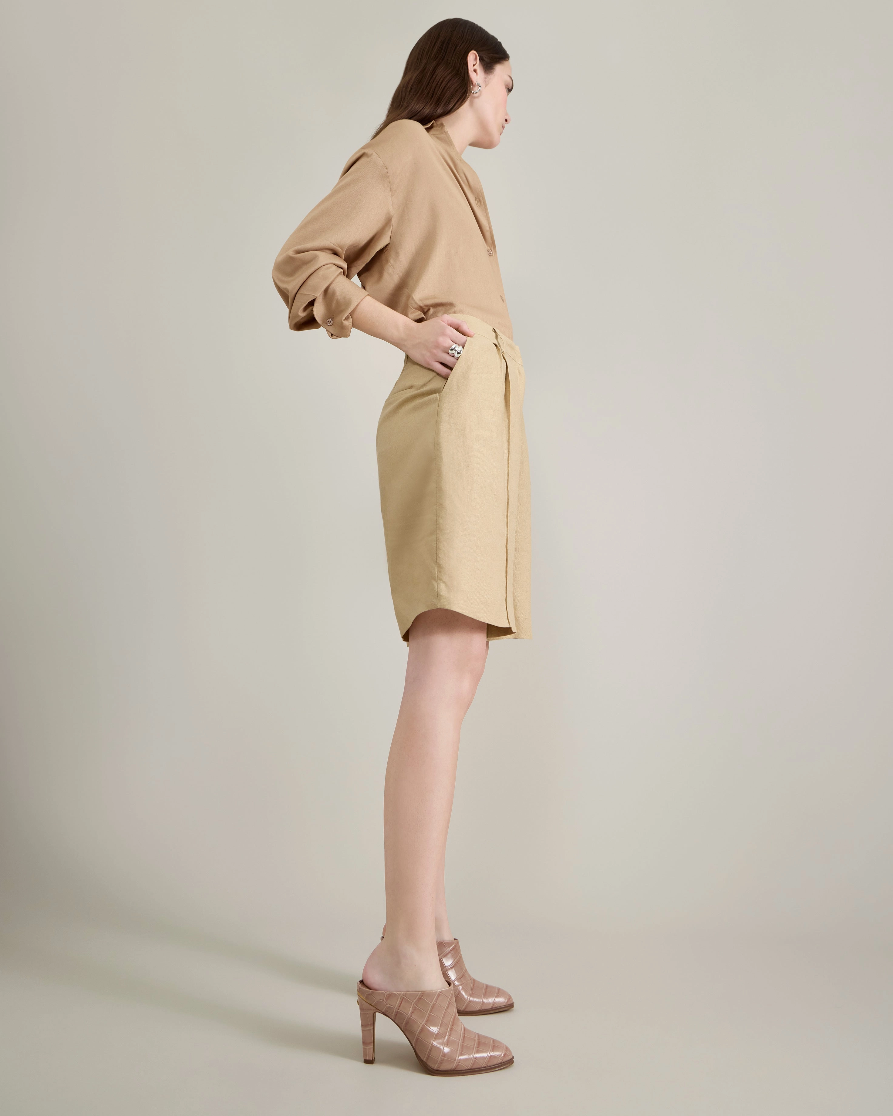 Solene Mule Anti Slip Modern Bold