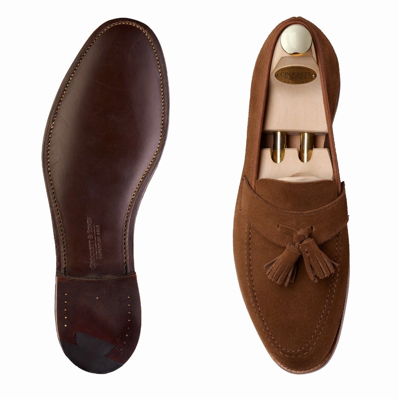 Solent Snuff Suede Open Way Canvas Upper