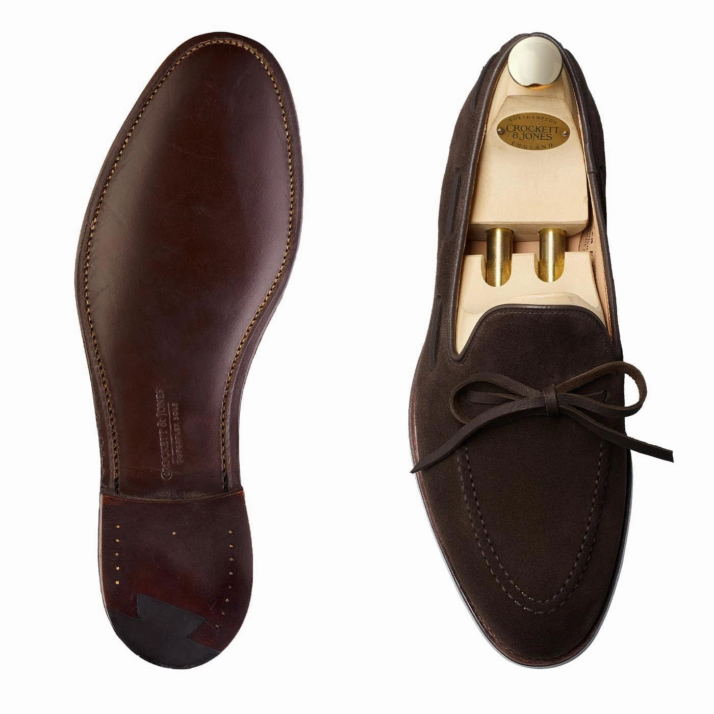 Southport Dark Oak Suede Easy Slip On Country Club