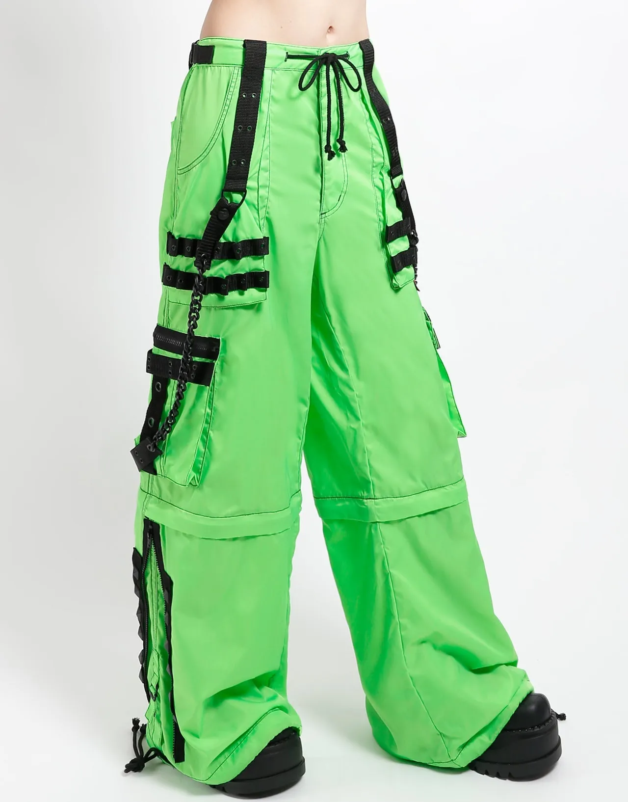 wrinkle free SPACE OUT PANT NEON LIME