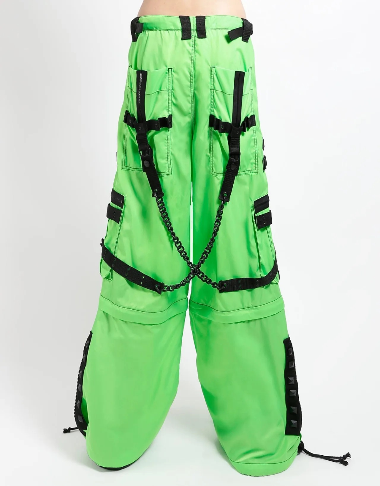 Water-resistant SPACE OUT PANT NEON LIME