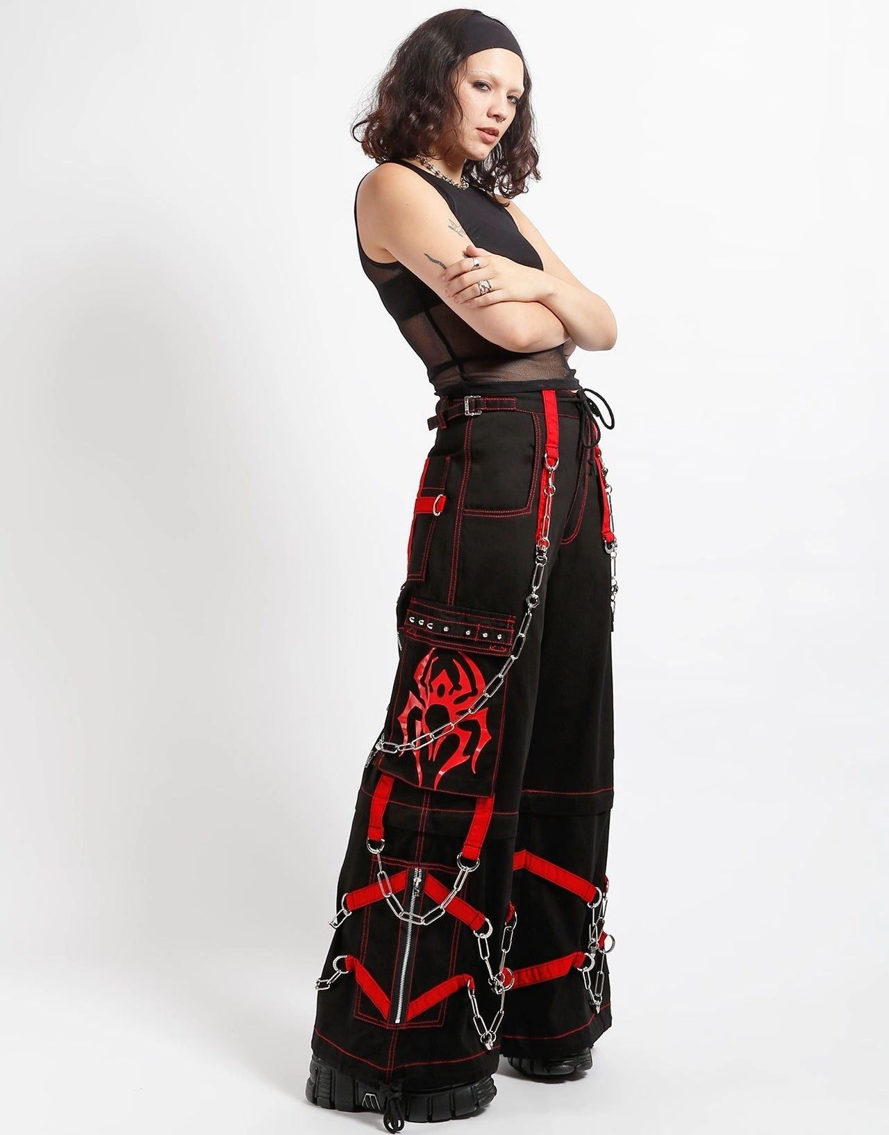 SPIDER ZIP OFF PANT RED Sport Comfort