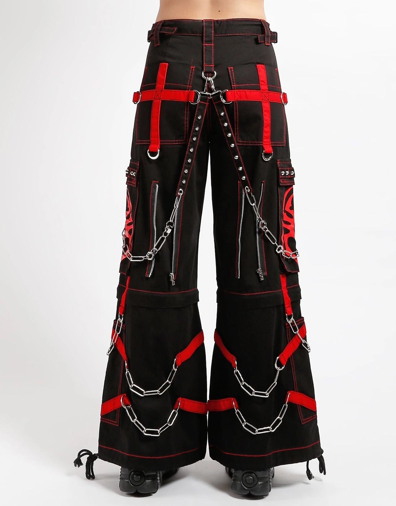 SPIDER ZIP OFF PANT RED Daily Wear TailoredSilhouette